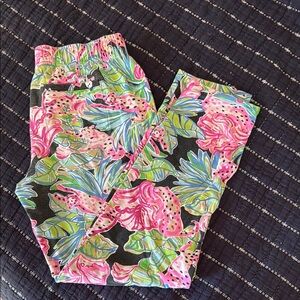 Floral Patterned Pants